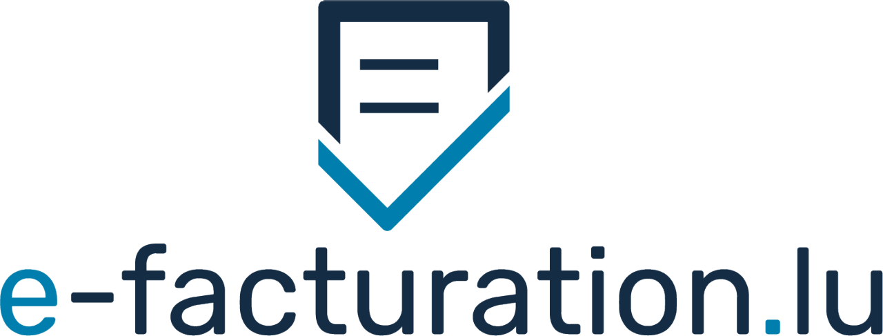 Consulter le site e-facturation.lu du ministère de la Digitalisation