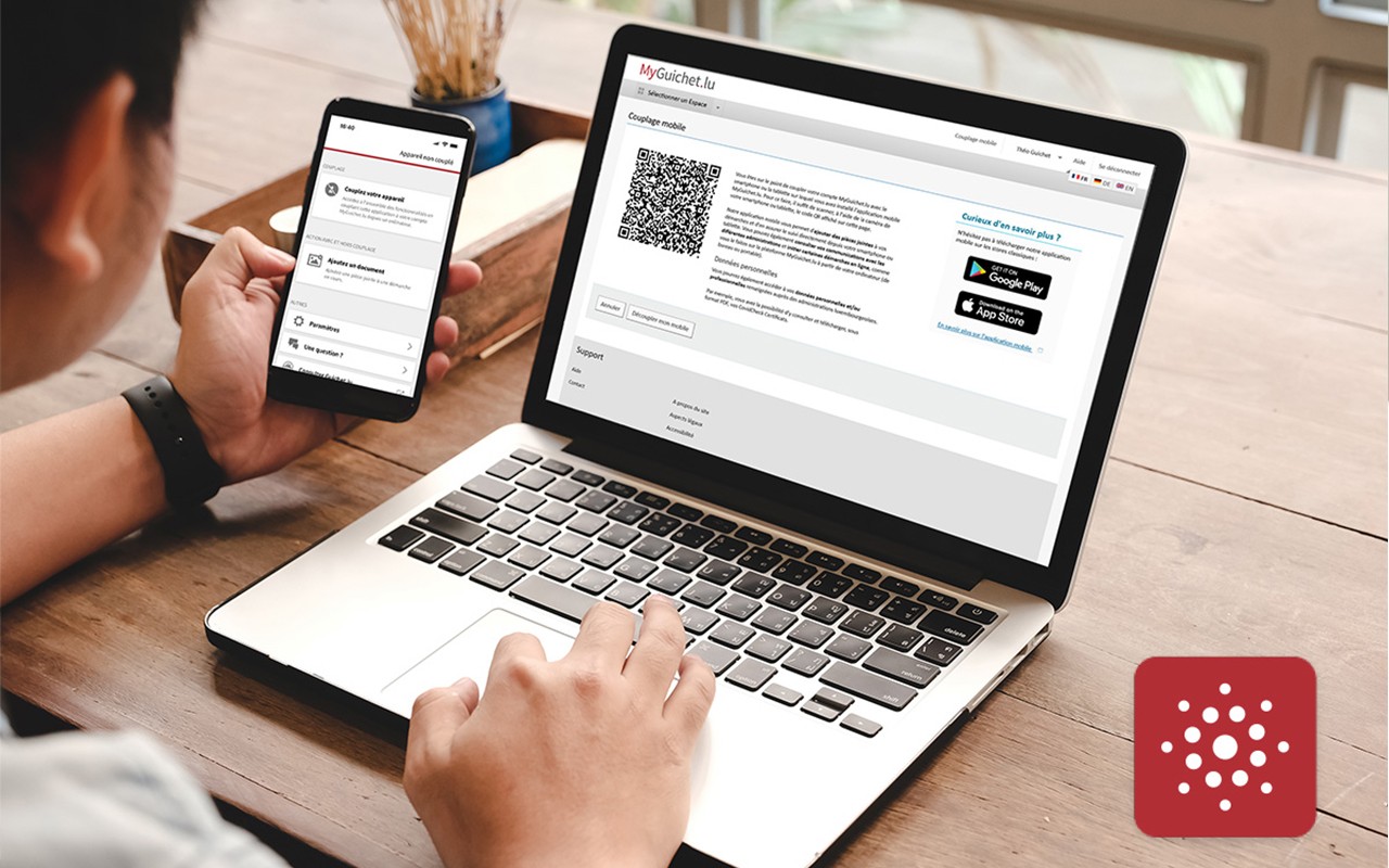 Download the new MyGuichet.lu mobile app Guichet.lu Luxembourg