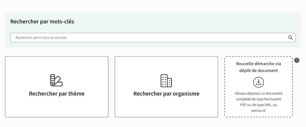 Faire une démarche avec authentification et suivre son statut - Guichet ...